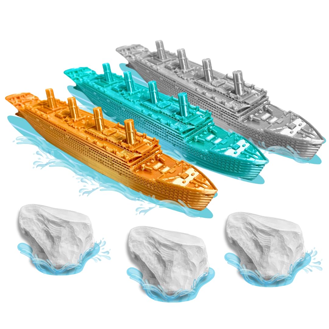 Amazon.com: 3 Pack GoldenTanic, DiamondTanic, SilverTanic, Boat
